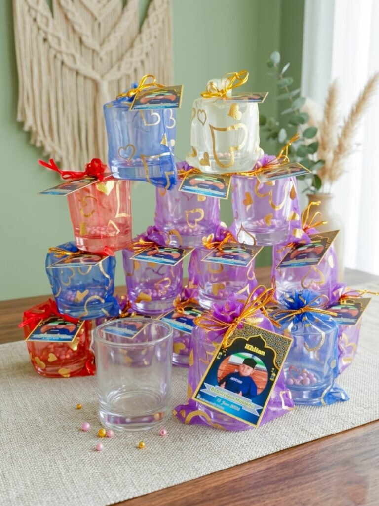Souvenir Gelas Sloki, Pilihan Elegan dan Fungsional untuk Momen Spesial
