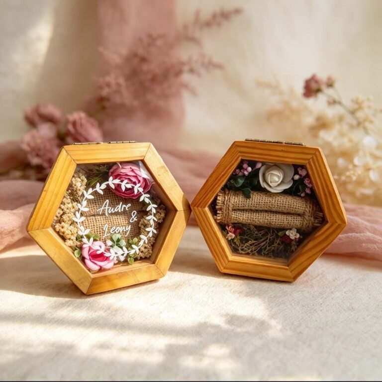 2 kotak cincin hexagonal